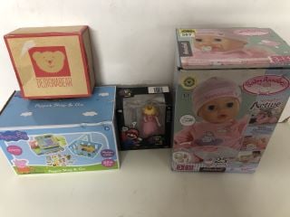 TOYS AND GAMES TO INCLUDE PEPPA PIG