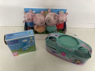 TOYS AND GAMES TO INCLUDE PEPPA PIG