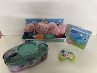 TOYS AND GAMES TO INCLUDE PEPPA PIG