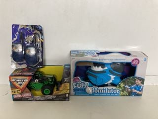 TOYS AND GAMES TO INCLUDE MONSTER JAM R/C