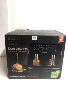 SALTER DUAL-VIEW PRO AIR FRYER