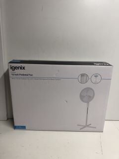 IGENIX 16 INCH PEDESTAL FAN