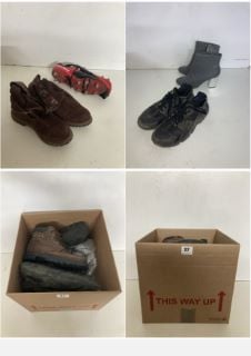 A BOX OF VARIOUS MEN'S AND WOMEN'S UNSEALED CLOTHING