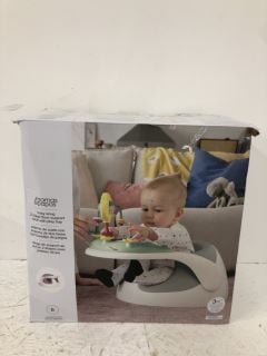 MAMAS & PAPAS BABY SNUG 2 STAGE FLOOR SUPPORT SEAT WITH PLAY TRAY