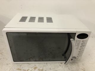 RUSSELL HOBBS COMPACT WHITE DIGITAL MICROWAVE