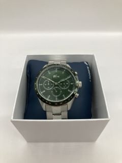 LACOSTE MENS WATCH WITH GREEN DIAL