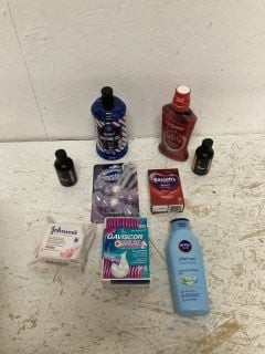 QTY OF ITEMS INC COLGATE MAX WHITE WHITER TEETH MOUTHWASH