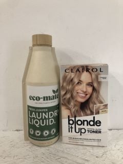 QTY OF ITEMS INC CLAIROL BLOND IT UP CRYSTAL GLOW TONER