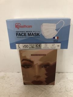 QTY OF ITEMS INC IRIS HEALTHCARE DISPOSABLE MEDICAL FACE MASKS