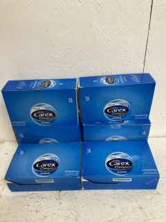 QTY OF CUSSONS CAREX COMPLETE SOFT CLEANSING WIPES