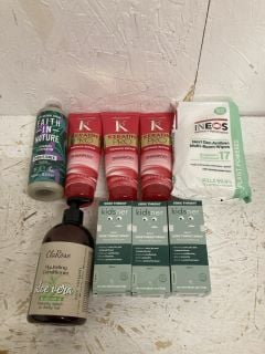 QTY OF ITEMS INC CREIGHTONS KERATIN PRO DAMAGE REPAIR STRENGTHENING SHAMPOO