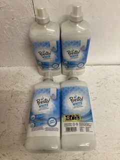 QTY OF ITEMS INC PRESTO WHITE CONCENTRATED FABRIC CONDITIONER