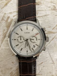 LIGE MENS WRIST WATCH