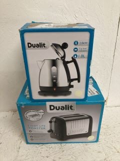 DUALIT TOASTER & KETTLE