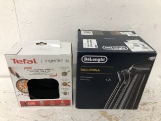 2 X KITCHEN ITEMS INC DELONGHI KETTLE