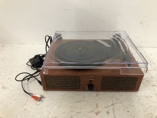 BLUETOOTH TURNTABLE PLAYER