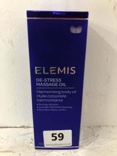 ELEMIS DE-STRESS MASSAGE OIL HARMONISING BODY OIL 100ML