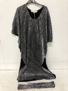 ELIXIR GRAND CANAL KAFTAN RRP: $170 (SILVER)