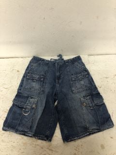 REINA CARGO SHORT INDIGO SIZE: S RRP: £140