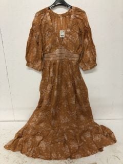 GOLDEN HOUR MAXI DRESS SIZE: M RRP: £158 (SAND)