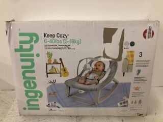 INGENUITY KEEP COZY 6-40LBS (3-18KG) 3-IN-1 GROW WITH ME BOUNCE & ROCK SEAT