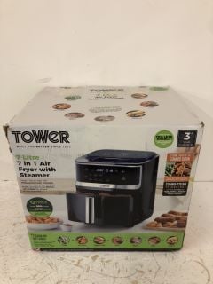 TOWER 7 LITRE 7 IN 1 AIR FRYER WITH STEAMER