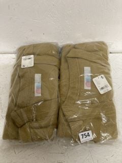 2 X ALYRIA SOLID PULLOVER SIZE: XS RRP: £136 (BRONZE)