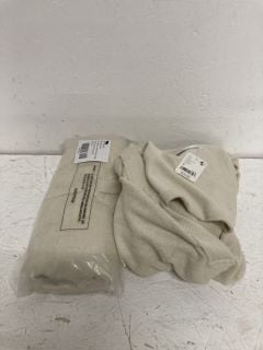 2 X ALYRIA SOLID PULLOVER SIZE: M RRP: £136 (NEUTRAL)