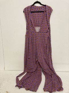 WOMENS DRESS SIZE: L RRP: £140 (PINK COMBO)