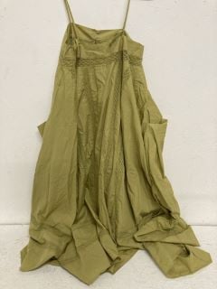 SIESTA MAXI DRESS SIZE: XS RRP: £118 (OLIVE )