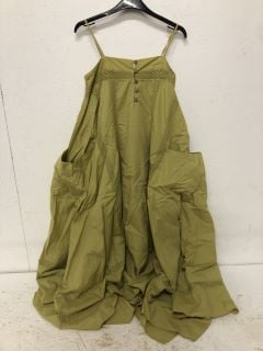 SIESTA MAXI DRESS SIZE: S RRP: £108 (OLIVE)