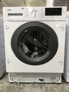 BEKO INTEGRATED WASHING MACHINE ( 8 KG ) - MODEL WTIK84121 - RRP.£299 (EX-DISPLAY)