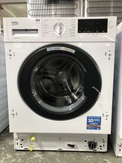 BEKO INTEGRATED WASHING MACHINE ( 8 KG ) - MODEL WTIK84121 - RRP.£299 (EX-DISPLAY)