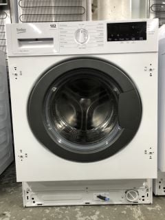 BEKO INTEGRATED WASHING MACHINE ( 8 KG ) - MODEL WTIK84121 - RRP.£299 (EX-DISPLAY)