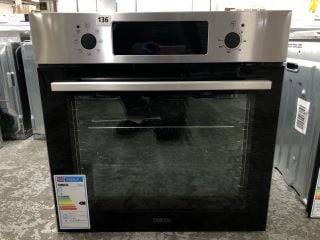 ZANUSSI BUILT - IN SINGLE OVEN - MODEL ZOHCX3X2 - RRP.£249 (EX-DISPLAY)