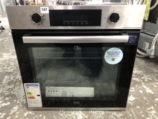 BEKO BUILT - IN SINGLE OVEN - MODEL BBIE22300XFP - RRP.£249 (EX-DISPLAY)