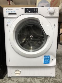 CANDY INTEGRATED SMART 8KG WASHING MACHINE MODEL: CBW48D1W4-80 - RRP.£399