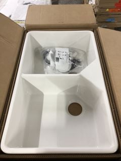 500 X 795 CERAMIC DOUBLE BELFAST SINK