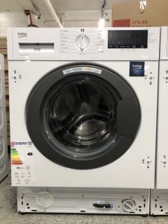 BEKO PRO INTEGRATED WASHING MACHINE ( 7 KG ) - MODEL WTIK76121 - RRP.£379 (EX-DISPLAY)