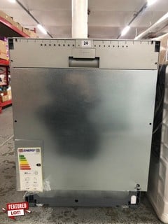 NEFF INTEGRATED DISHWASHER - MODEL S153ITX02G - RRP.£449 (EX DISPLAY) (EX-DISPLAY)