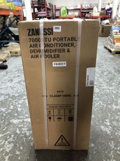 ZANUSSI PORTABLE AIR CONDITIONER