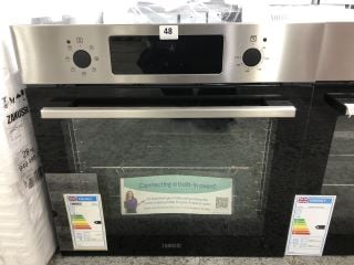 ZANUSSI BUILT - IN SINGLE OVEN - MODEL ZOHCX3X2 - RRP.£249 (EX-DISPLAY)