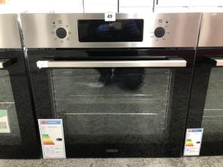 ZANUSSI BUILT - IN SINGLE OVEN - MODEL ZOHCX3X2 - RRP.£249 (EX-DISPLAY)