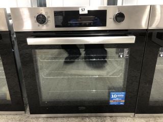 BEKO BUILT - IN SINGLE OVEN - MODEL BBIE22300XFP - RRP.£249 (EX-DISPLAY)