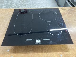 HISENSE INTEGRATED ELECTRIC HOB - MODEL I6433C7 - RRP.£219 (EX-DISPLAY)