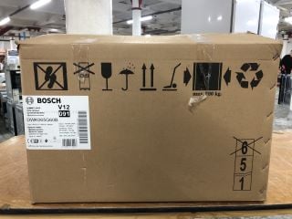 BOSCH SERIES 2 60 CM CHIMNEY COOKER HOOD - MODEL DWK065G60B  -RRP.£349 (EX-DISPLAY)