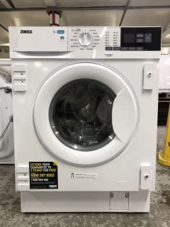 ZANUSSI INTEGRATED WASHING MACHINE ( 8 KG ) - MODEL ZW84PCBI - RRP.£719 (EX-DISPLAY)