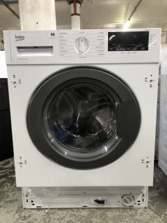 BEKO INTEGRATED WASHING MACHINE ( 8 KG ) - MODEL WTIK84121 - RRP.£299 (EX-DISPLAY)