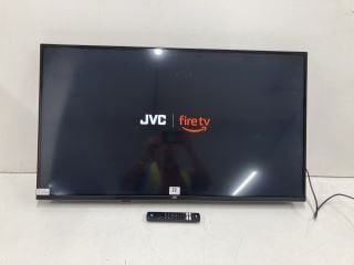 JVC 40" TV MODEL LT-40CF330 (WITH REMOTE, NO STAND, WITH BOX)