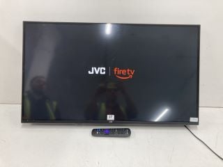 JVC 40" TV MODEL LT-40CR330 (WITH REMOTE, NO STAND, WITH BOX)